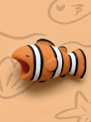 PROTECTOR CABEZAL ANIMALS BITE NEMO NARANJA